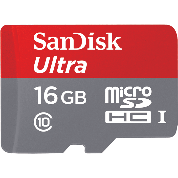 کارت حافظه SDHC سن دیسک مدل Ultra کلاس 10 استاندارد UHS-I U1 سرعت 533X 80MBps ظرفیت 16 گیگابایت SanDisk Ultra UHS-I U1 Class 10 533X 80MBps SDHC - 16GB
