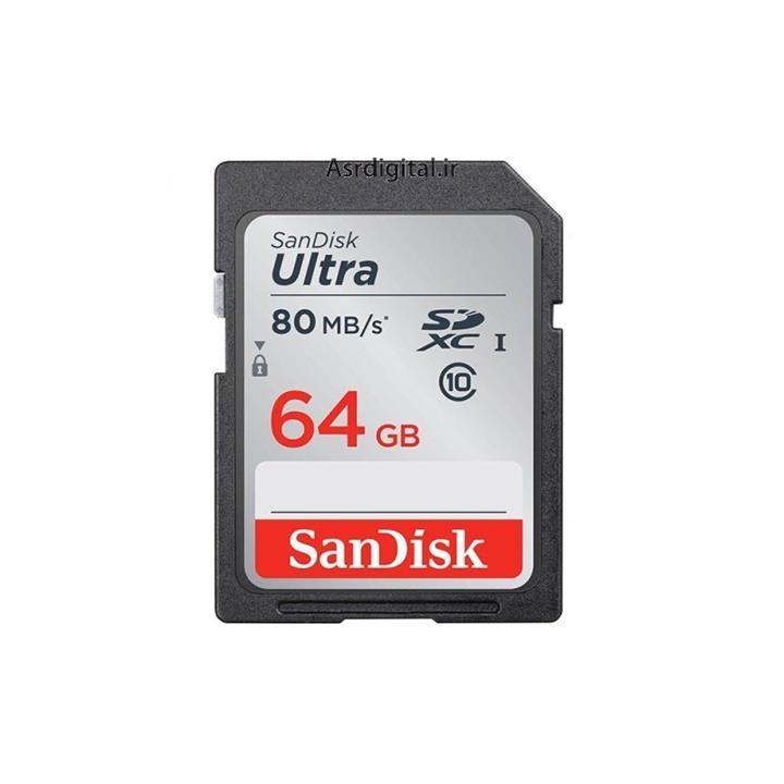 کارت حافظه SDHC سن دیسک مدل Ultra کلاس 10 استاندارد UHS-I U1 سرعت 266X 40MBps ظرفیت 8 گیگابایت SanDisk Ultra UHS-I U1 Class 10 40MBps 266X SDHC - 8GB