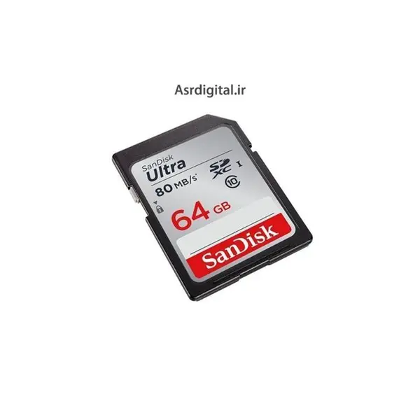 کارت حافظه SDHC سن دیسک مدل Ultra کلاس 10 استاندارد UHS-I U1 سرعت 266X 40MBps ظرفیت 8 گیگابایت SanDisk Ultra UHS-I U1 Class 10 40MBps 266X SDHC - 8GB - 2