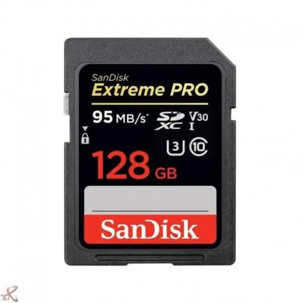 کارت حافظه SDXC سن دیسک مدل Extreme Pro V30 کلاس 10 استاندارد UHS-I U3 سرعت 170mbps ظرفیت 128 گیگابایت -