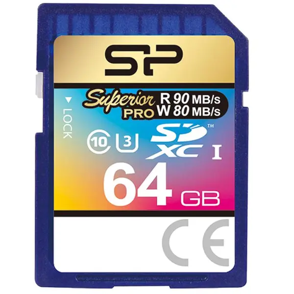 کارت حافظه SDXC سیلیکون پاور مدل Superior Pro کلاس 10 استاندارد UHS-I U3 سرعت 90MBps ظرفیت 64 گیگابایت - - 4