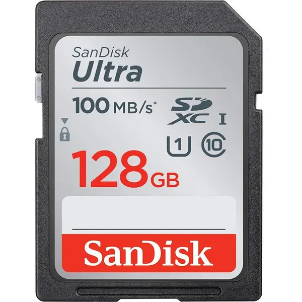 کارت حافظه SDXC سن دیسک مدل Ultra کلاس 10 استاندارد UHS-I U1 سرعت 100MBps ظرفیت 128 گیگابایت - 3