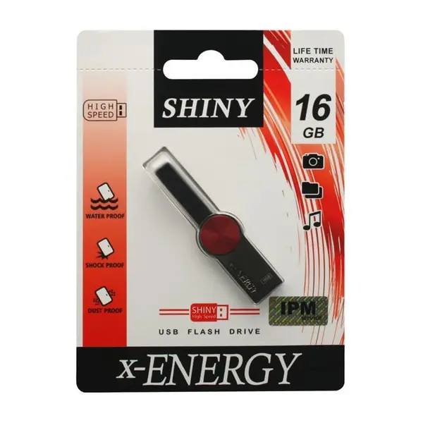 فلش مموری ایکس-انرژی مدل SHINY ظرفیت 16 گیگابایت x-Energy SHINY Flash Memory 16GB