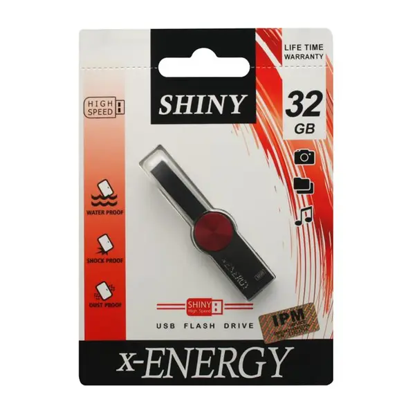 فلش مموری ایکس-انرژی مدل SHINY ظرفیت 32 گیگابایت x-Energy SHINY Flash Memory 32GB