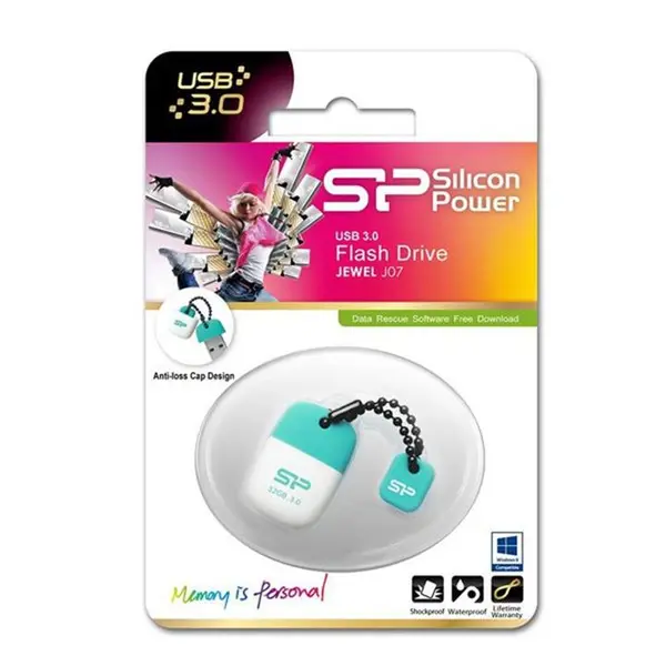 فلش مموری USB 3.0 سیلیکون پاور مدل جیول جی 07 ظرفیت 32 گیگابایت فلش ممورى Silicon Power مدل Jawel J07 - ظرفیت 32 گیگا بایت - 3