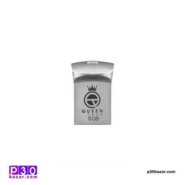 فلش مموری کوئین تِک مدل STEP ظرفیت 32 گیگابات نقره ای Queen tech STEP Flash Memory 32GB - 2