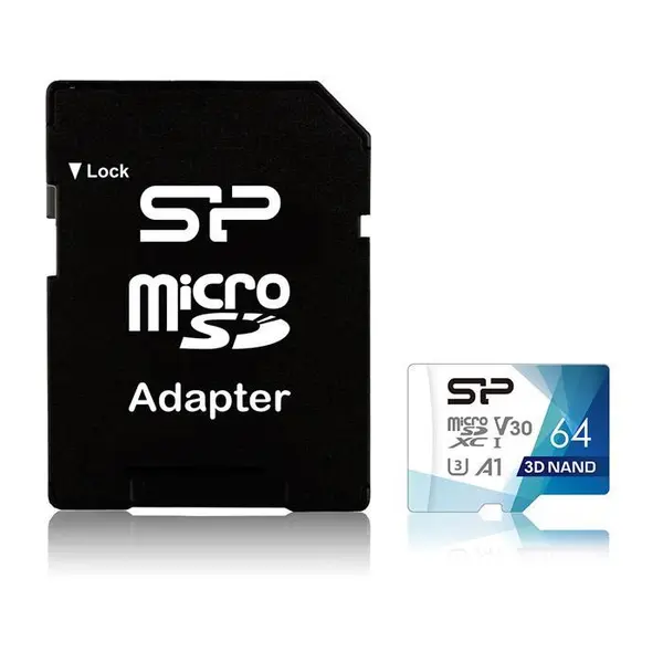کارت حافظه سیلیکون پاور مدل Superior Pro Colorful با ظرفیت 64 گیگابایت Silicon Power Superior Pro Colorful 64GB U3 V30 A1 4K microSDXC - 5
