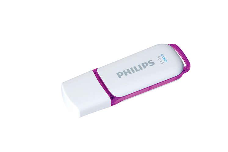 فلش مموری USB 2.0 فیلیپس مدل اسنو ادیشن FM08FD70B ظرفیت 8 گیگابایت Philips Snow Edition FM08FD70B USB 2.0 Flash Memory - 32GB