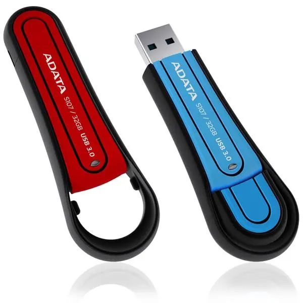فلش مموری USB 3.0 ای دیتا مدل دوریبل اس 107 ظرفیت 64 گیگابایت Adata Durable S107 USB 3.0 Flash Memory - 64GB - 3