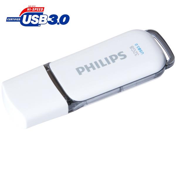 فلش مموری USB 3.0 فیلیپس مدل اسنو ادیشن FM32FD75B ظرفیت 32 گیگابایت Philips Snow Edition FM32FD75B USB 3.0 Flash Memory - 32GB