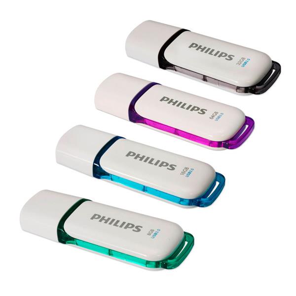 فلش مموری USB 3.0 فیلیپس مدل اسنو ادیشن FM32FD75B ظرفیت 32 گیگابایت Philips Snow Edition FM32FD75B USB 3.0 Flash Memory - 32GB