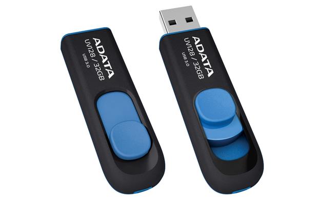 فلش مموری ای دیتا دش درایو UV128 ظرفیت 64 گیگابایت Adata DashDrive UV128 USB 3.0  64GB