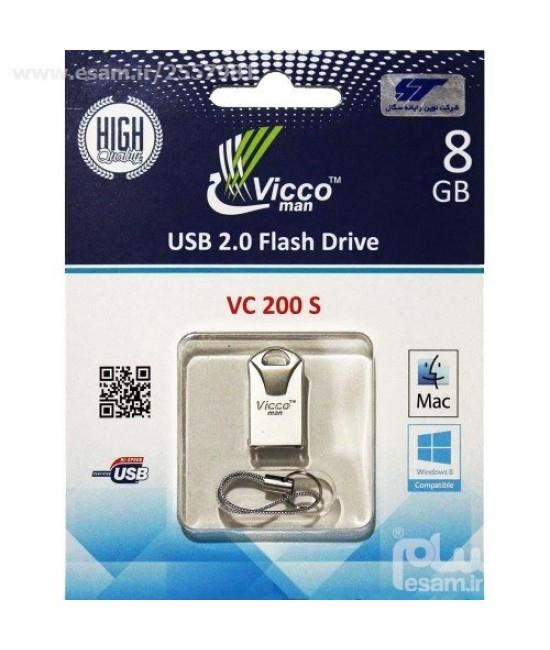 فلش مموری ویکو من مدل vc200  ظرفیت 8 گیگا بایت Vicco VC200  Flash Memory - 8GB