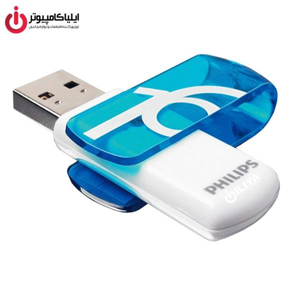 فلش مموری فیلیپس مدل Vivid FM16FD05B ظرفیت 16 گیگابایت   Philips Vivid FM16FD05B USB2.0 Flash Memory 16GB