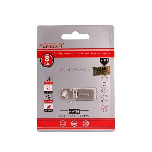 فلش مموری ایکس-انرژی مدل X-929 ظرفیت 8 گیگابایت x-Energy X-929 Flash Memory 8GB - 3