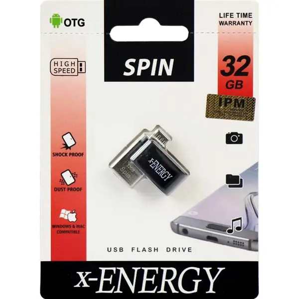 فلش مموری x-ENERGY SPIN OTG 32GB - 4