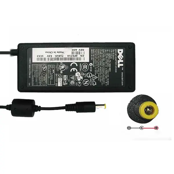 شارژر لپ تاپ دل 19 ولت 4.62 آمپر Dell Laptop Charger 19V,4.62A - 5