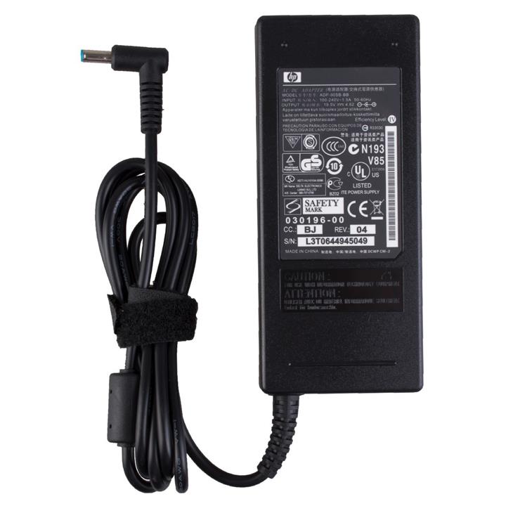 شارژر لپ تاپ 19.5 ولت 4.62 آمپر اچ پی مدل ADP-90SB BB HP 19.5V 4.62A Blue ADP-90SB BB Laptop Charger