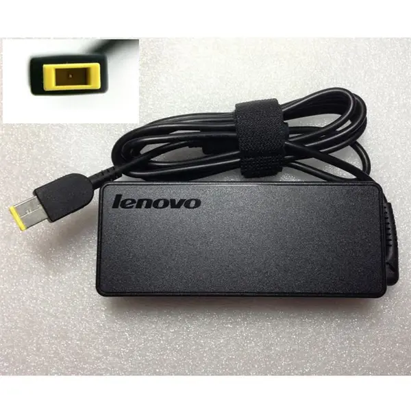 شارژر لپ تاپ 20 ولت 4.5 آمپر لنوو با سر نرمال Lenovo Normal Plug 20V 4.5A Laptop Adaptor - 2
