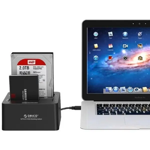 داک استیشن هارد 2.5 و 3.5 اینج اوریکو مدل 6629 اس 3 ORICO 6629S3 2.5 inch and 3.5 inch HDD Docking Station - 5
