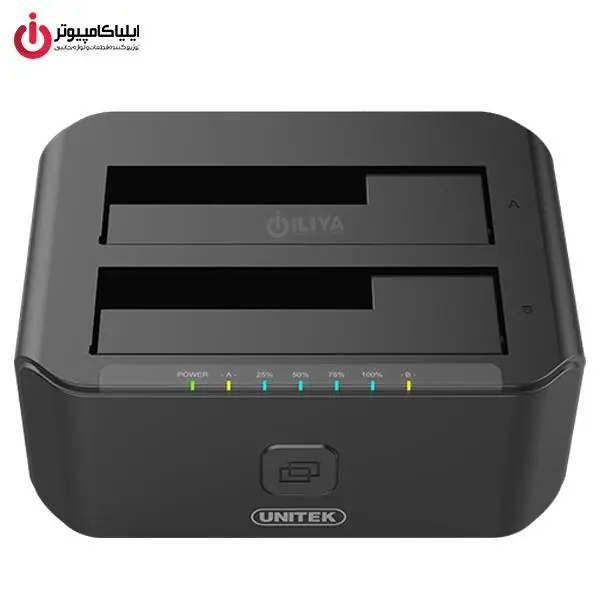 داک اکسترنال هارد دیسک 2.5 و 3.5 اینچی دوبل USB 3.0 یونیتک مدلY-3032 Unitek Y-3032 2.5 And 3.5 inch USB 3.0 Dual External Hard Drive Dock