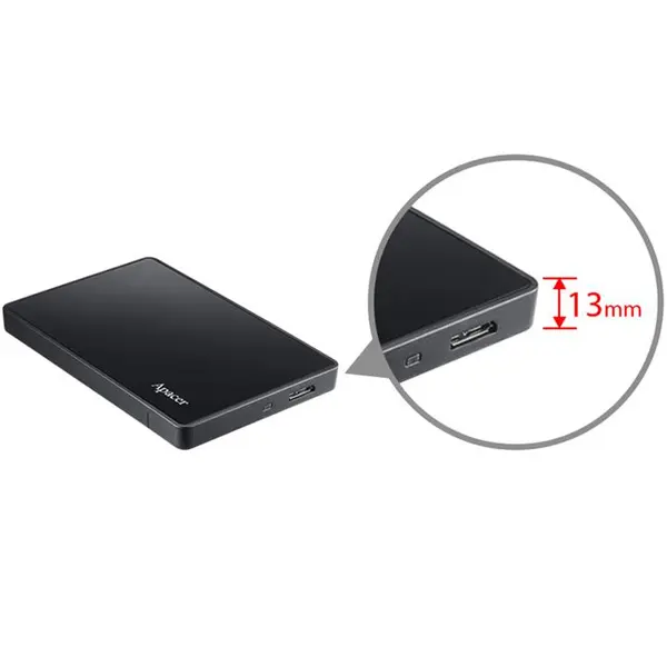 باکس هارد 2.5 اینچی USB3.1 اپیسر Apacer AD100