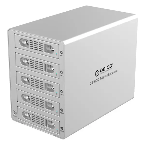 لوازم جانبی تجهیزات ذخیره سازی داک هارددیسک اوریکو 3559SUSJ3 5Bay Orico 3559SUSJ3 5Bay Hard Drive Dock - 3