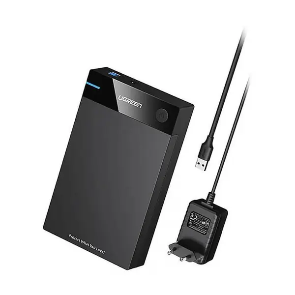 باکس هارد 3.5 اینچ USB 3.0 یوگرین US222 Ugreen 50422 USB 3.0 3.5" HDD Case / 50422