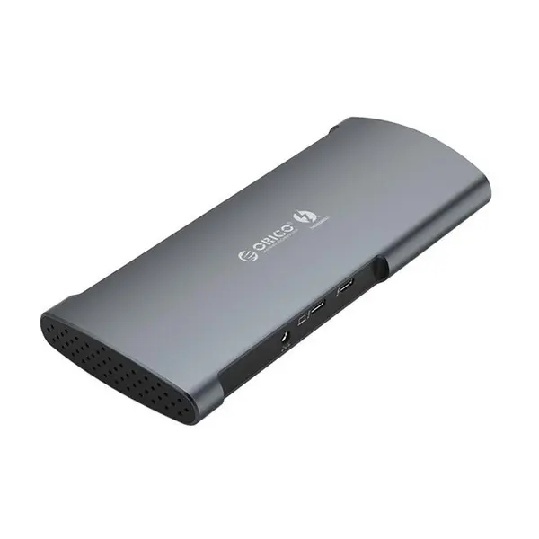 هاب 3 پورت Type C به USB با پورت LAN و درگاه کارت حافظه اوریکو TB3-S1 Orico TB3-S1 USB Type C HUB, 3 Port With Gigabit LAN