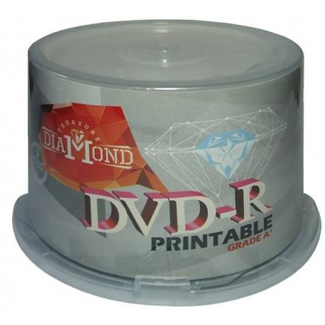 دی وی دی خام پرینت ایبل دیاموند بسته 50 عددی Diamond Print Able DVD-R Pack of 50
