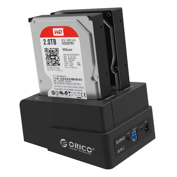 لوازم جانبی تجهیزات ذخیره سازی داک هارد اوریکو 6628US3-C HDD Docking ORICO 6628US3-C - 3
