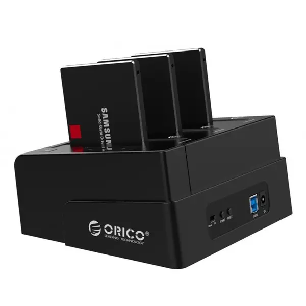 لوازم جانبی تجهیزات ذخیره سازی داک هارد اوریکو 6638US3-C HDD Docking ORICO 6638US3-C - 5
