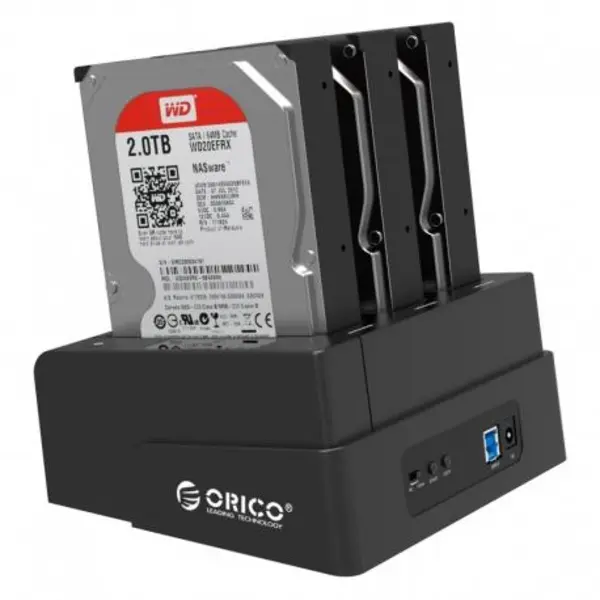 لوازم جانبی تجهیزات ذخیره سازی داک هارد اوریکو 6638US3-C HDD Docking ORICO 6638US3-C - 2