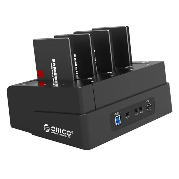 لوازم جانبی تجهیزات ذخیره سازی داک هارددیسک اوریکو 6648US3-C 4Bay Orico 6648US3-C 4Bay Hard Drive Dock - 2