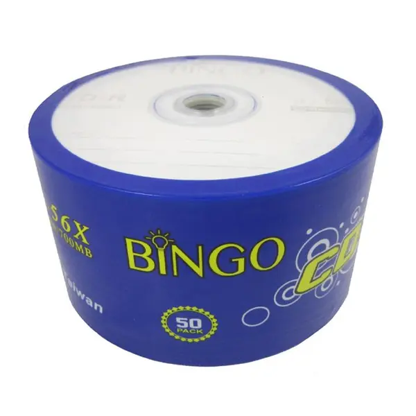 سی دی خام بینگو مدل CD-R بسته 50 عددی -