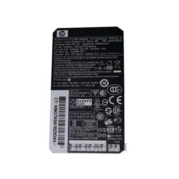 آداپتور لپ تاپ اچ پی سر دلی HP 19V 4.7A HP LAPTOP ADAPTER 19V 4.7A - 3