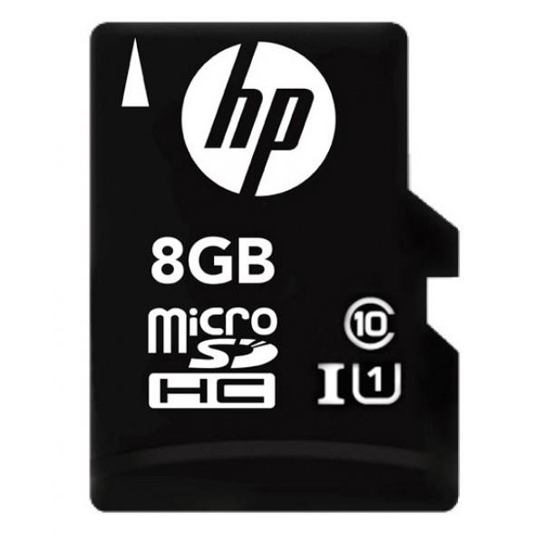 کارت حافظه میکرو اس دی اچ پی 8 گیگابایت یو 1 HP MicroSD Card 8GB U1 کارت حافظه میکرو اس دی اچ پی 8 گیگابایت یو 1