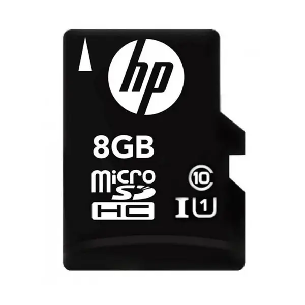 کارت حافظه میکرو اس دی اچ پی 8 گیگابایت یو 1 HP MicroSD Card 8GB U1 کارت حافظه میکرو اس دی اچ پی 8 گیگابایت یو 1