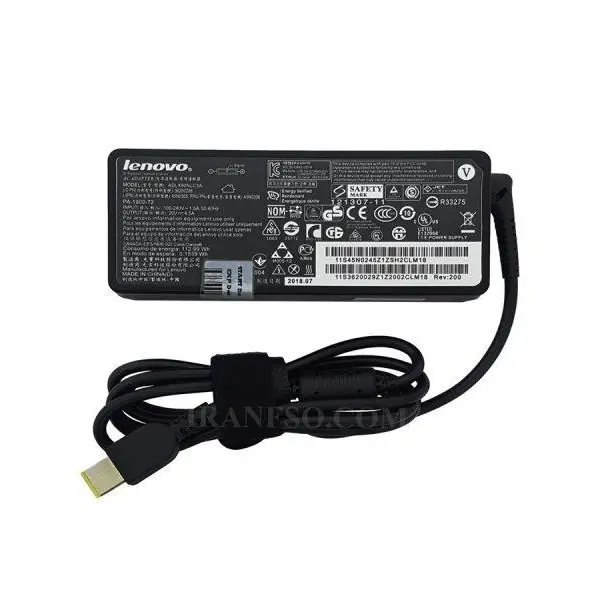 آداپتور لپ تاپ لنوو Lenovo Adaptor 20V 2A سر یو اس بی به همراه کابل Yoga3- Gen Series T470 T470S T460 T450 T440 T570 - 2
