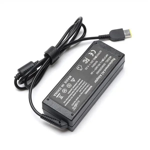 آداپتور لپ تاپ لنوو Lenovo Adaptor 20V 2A سر یو اس بی به همراه کابل Yoga3- Gen Series T470 T470S T460 T450 T440 T570 - 5