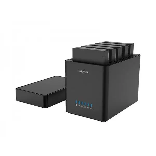 لوازم جانبی تجهیزات ذخیره سازی داک هارد دیسک اینترنال اوریکو ORICO DS500U3 3.5 inch 5 Bay Magnetic-type USB3.0 - 2