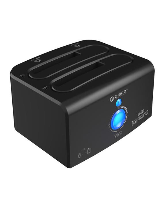 Orico SATA to USB3.0 and eSATA External Hard Drive Dock for 2.5/3.5inch HDD/SSD with 1 to 1 Clone