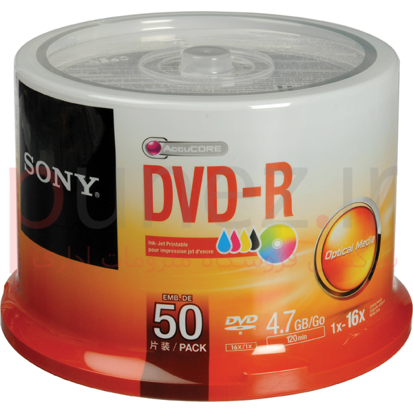 دی وی دی خام سونی Sony DVD-R  -