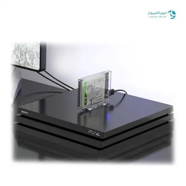 باکس هارد USB3.0 اوریکو مدل 2159U3 ORICO 2159U3 2.5 inch Transparent USB3.0 Hard Drive Enclosure with Stand