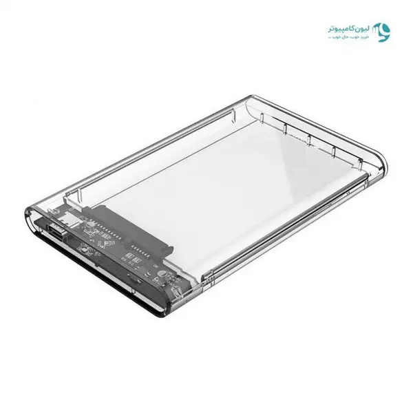 باکس هارد USB3.0 اوریکو مدل 2159U3 ORICO 2159U3 2.5 inch Transparent USB3.0 Hard Drive Enclosure with Stand