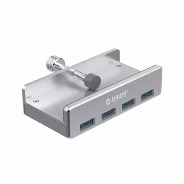 لوازم جانبی تجهیزات ذخیره سازی هاب USB 3.0 فلزی Clip Type مدل ORICO MH4PU-P