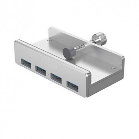 لوازم جانبی تجهیزات ذخیره سازی هاب USB 3.0 فلزی Clip Type مدل ORICO MH4PU-P