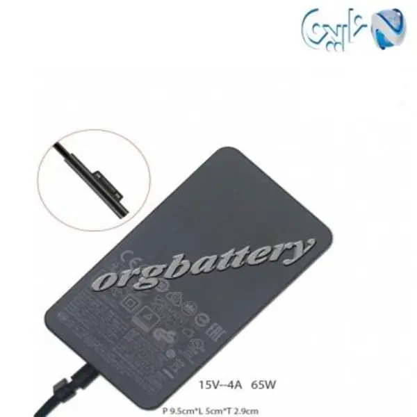 شارژر مایکروسافت سرفیس 15 ولت 4 آمپر 65W MICROSOFT ADAPTER 15V 4A