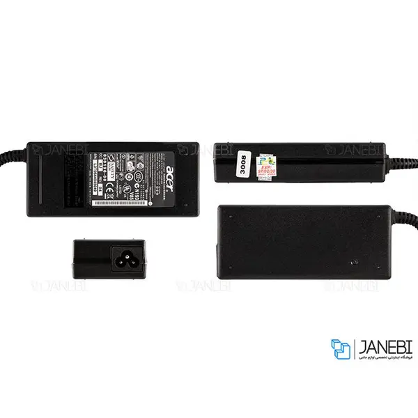 شارژر لپ تاپ 19 ولت 4.74 آمپر ایسر مدل ADP-90SB BB Acer ADP-90SB BB 19V 4.74A Laptop Charger