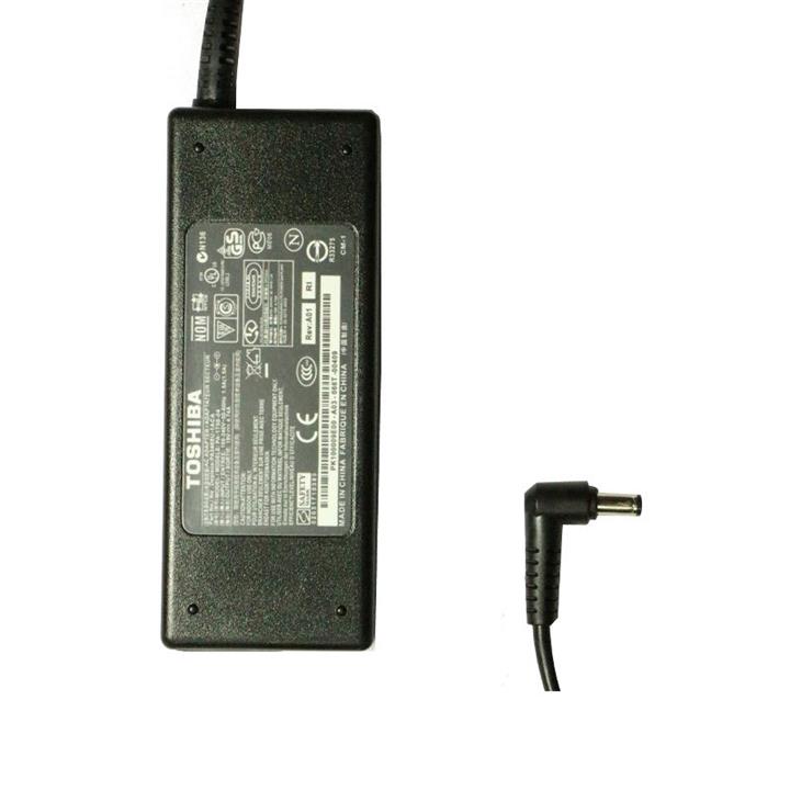 شارژر لپ تاپ 19 ولت 4.74 آمپر توشیبا مدل PA 1750 04 به همراه کابل برق Toshiba PA 1750 04 19V 4.74A Laptop Charger With Power Cabel